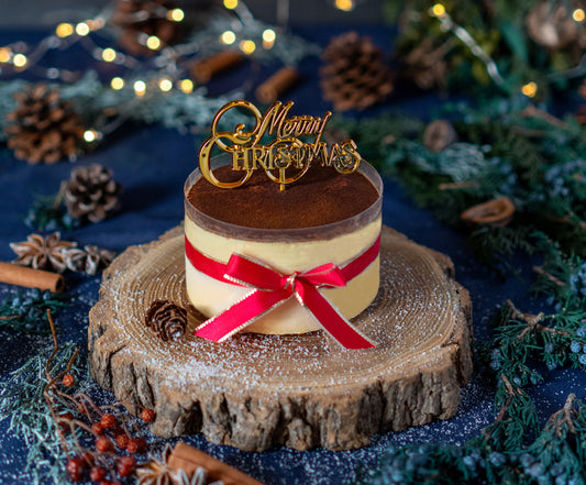 数量限定!ワンちゃんと飼い主さんが一緒に食べられるクリスマスケーキ「キャロブのクリスマスティラミス」の予約受付を本日より開始